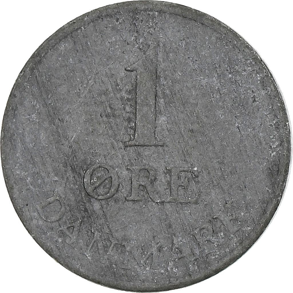 Denmark | 1 Ore Coin | Monogram | Km:839 | 1948 - 1972