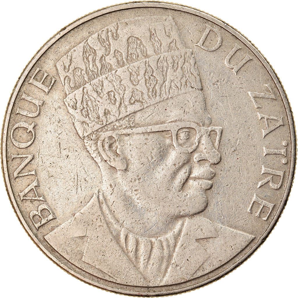 Zaire | 20 Makuta Coin | Mobutu Sese Seko | Km:8 | 1973 - 1976