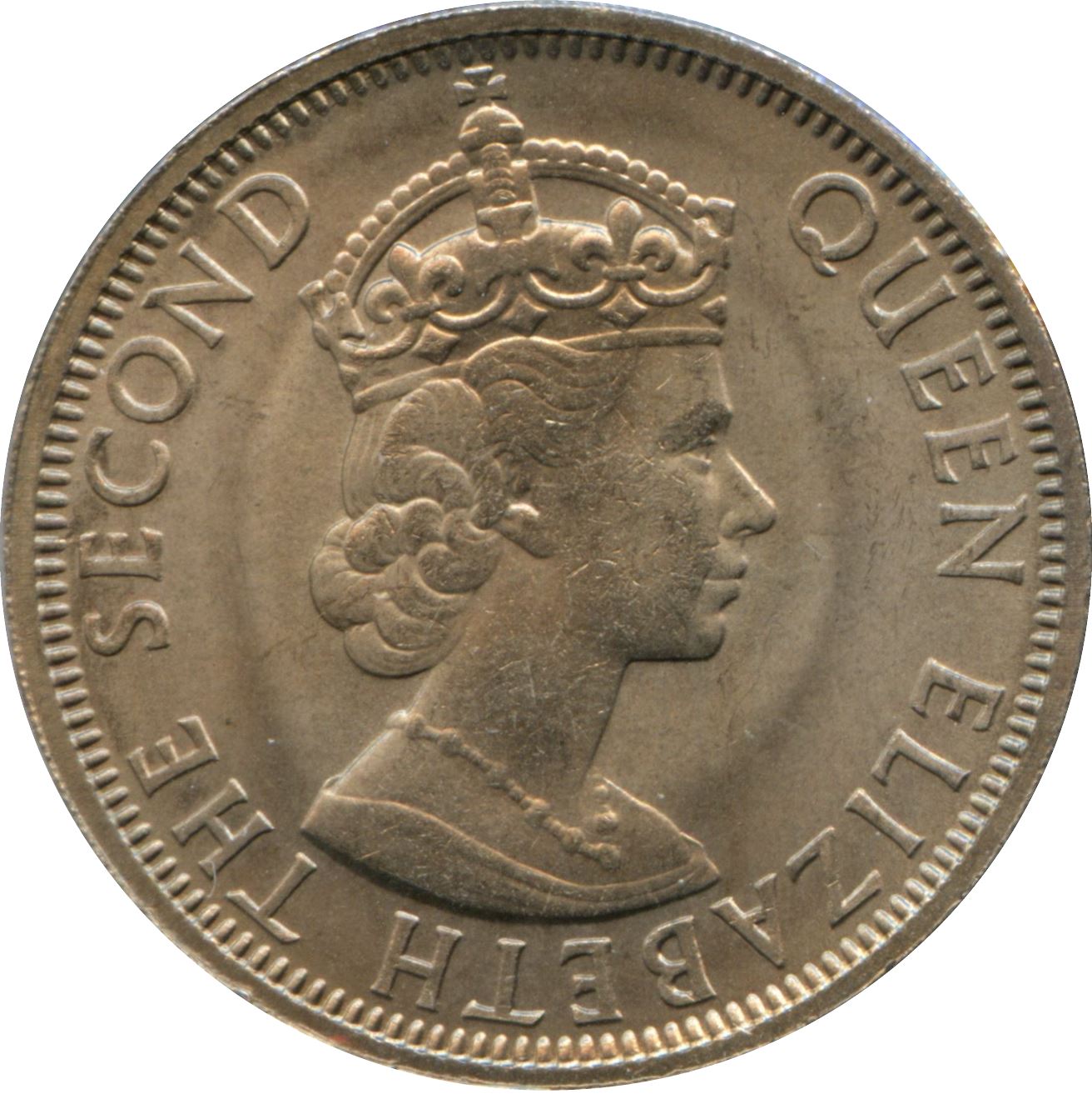 Malaya and British Borneo | 50 Cents Coin | Elizabeth II | Km:4 | 1954 - 1961