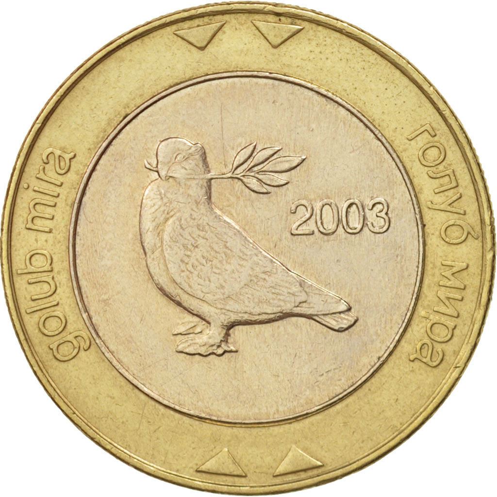 Bosnia and Herzegovina | 2 Konvertibilne Marke Coin | Dove of Peace | Km:119 | 2000 - 2022
