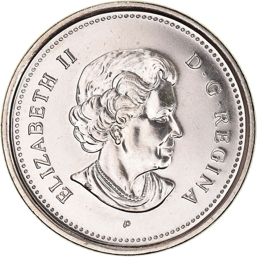 Canada | 25 Cents Coin | Saskatchewan | Nickel plated steel | KM:532 | 2005