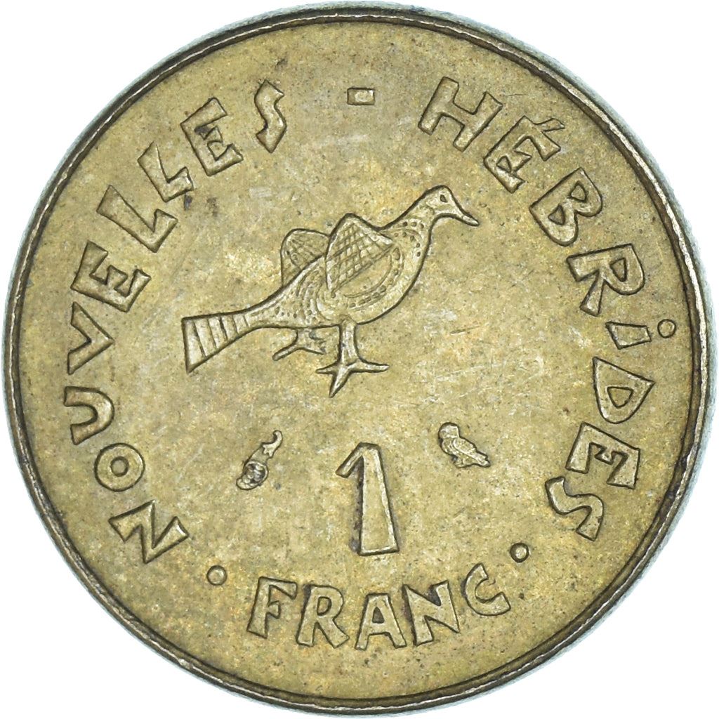 New Hebrides | 1 Franc Coin | Marianne | Frigate Bird | Km:4.1 | 1970