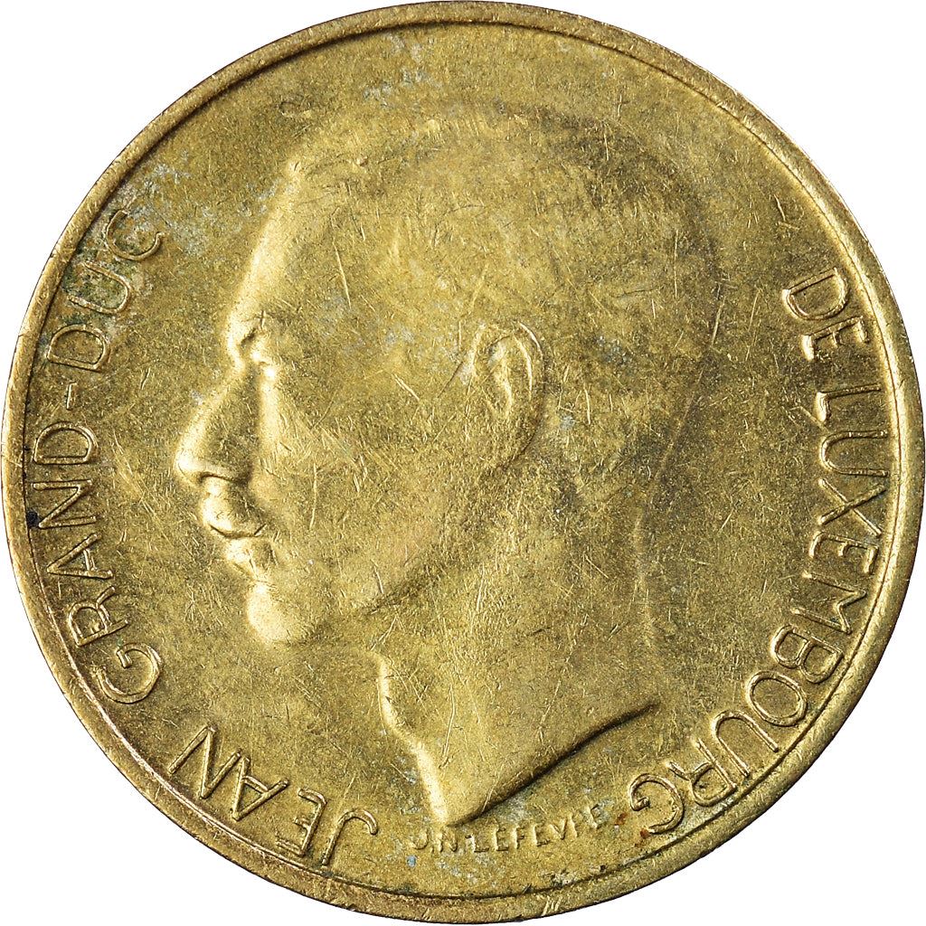 Luxembourg | 5 Francs | Monarch | Aluminium-nickel bronze | KM:60 | 1986-1988