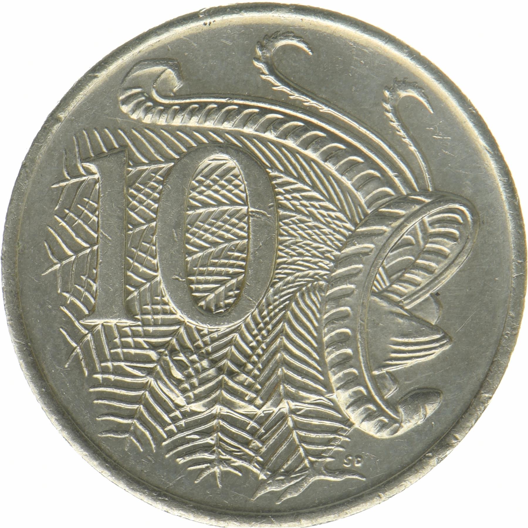 Australia | 10 Cents Coin | Lyrebird | KM:3613 | 2019 - 2023