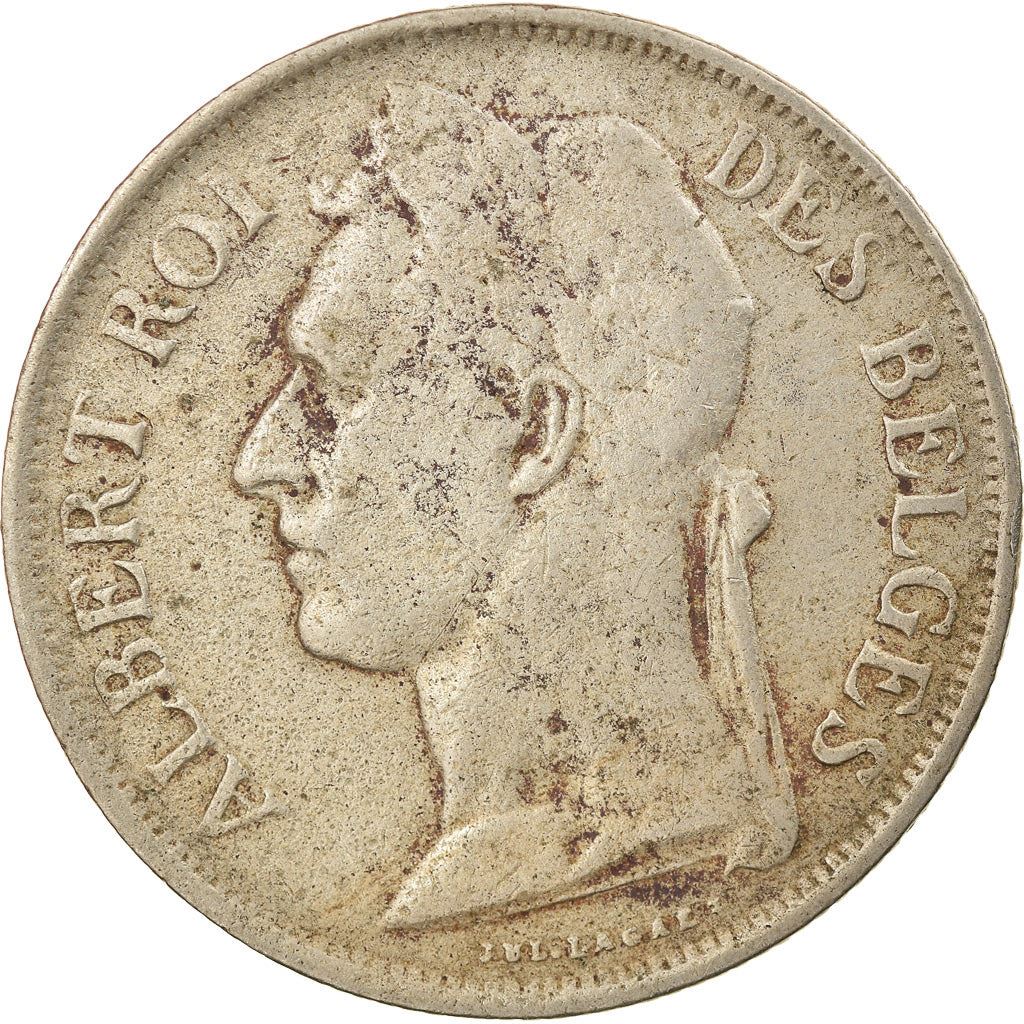 Belgian Congo | 1 Franc Coin | Palm tree | Km:20 | 1920 - 1930