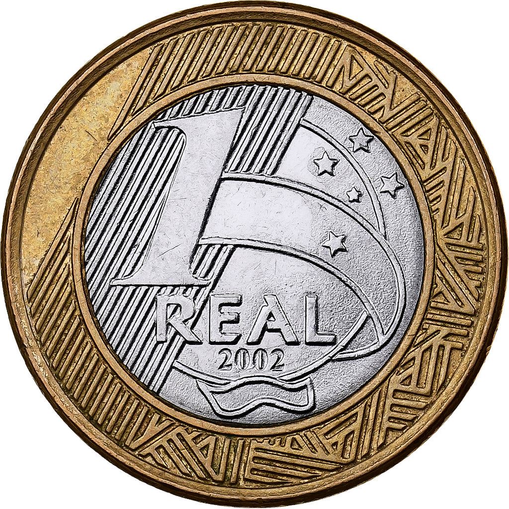 Brazil | 1 Real Coin | Juscelino Kubitschek | Km:656 | 2002