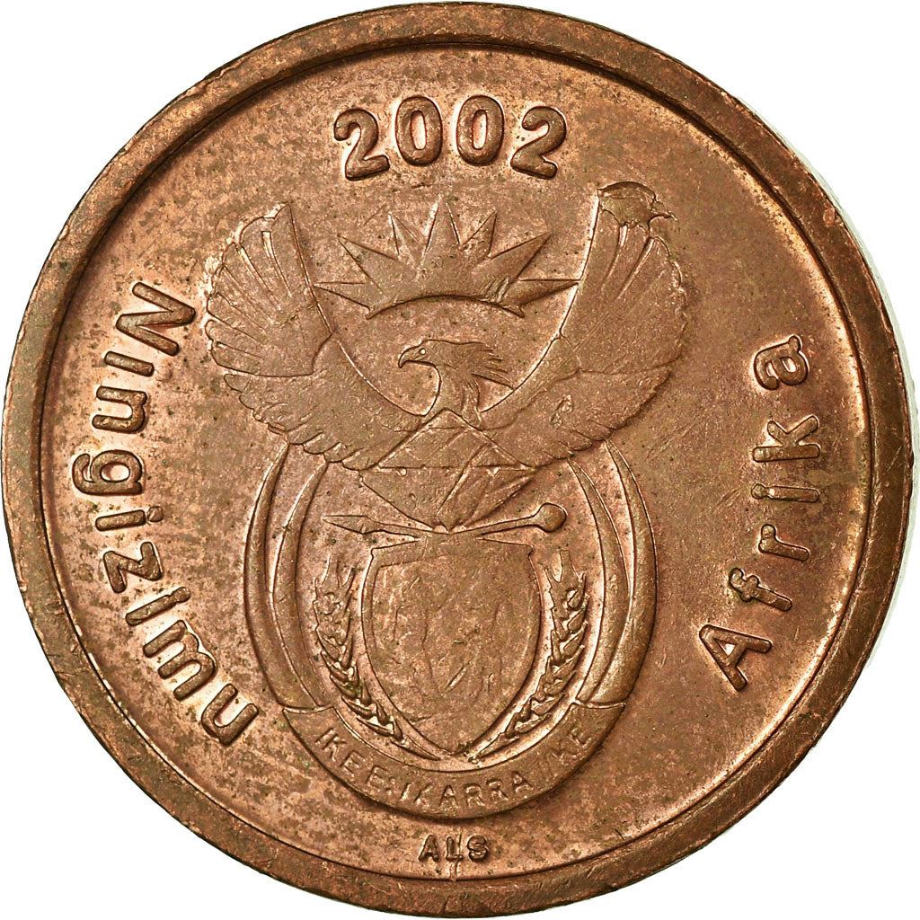 Sør-Afrika 5 Cent Swati-legende - Ningizimu Afrika Mynt KM268 2002