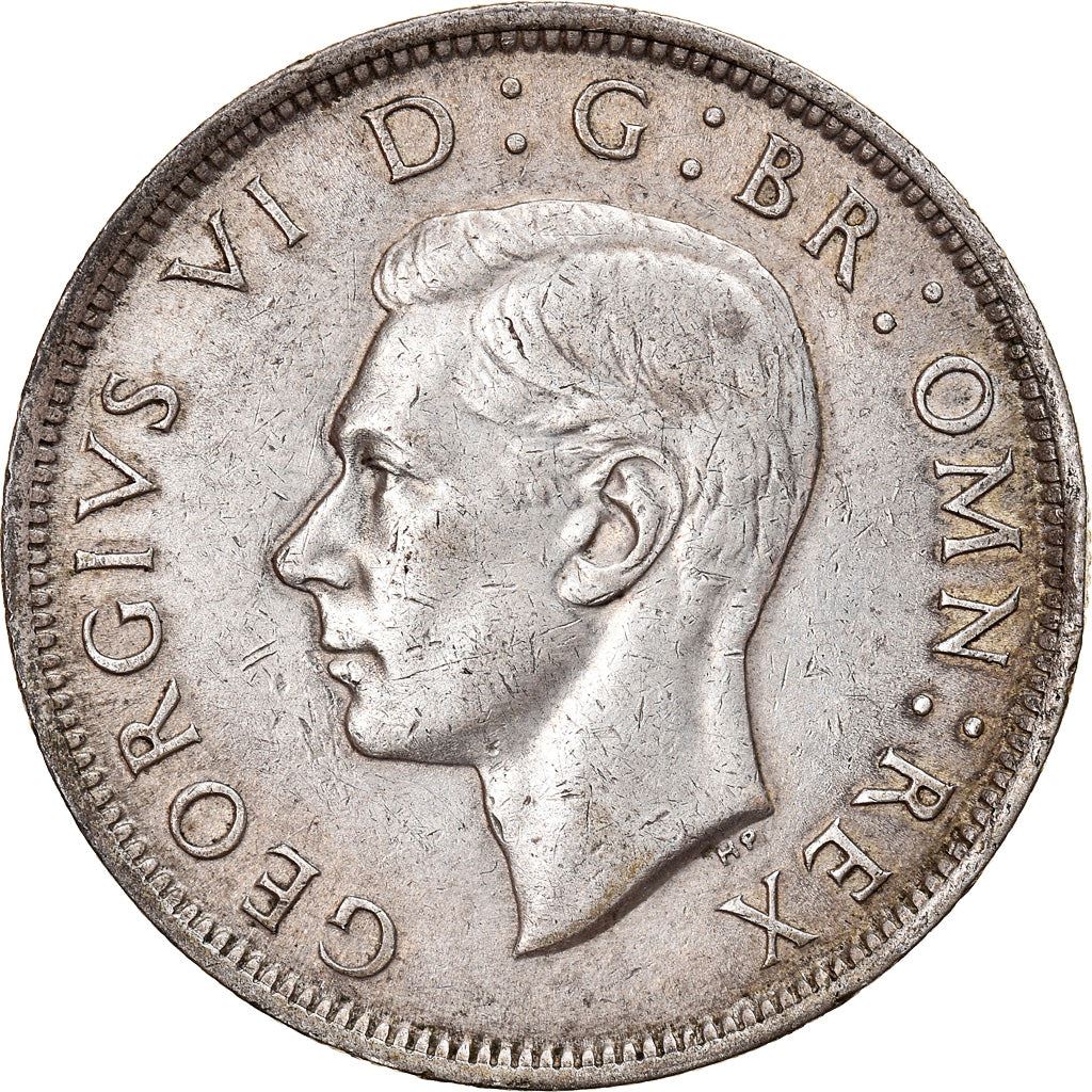 United Kingdom | 1/2 Crown Coin | George VI | KM:856 | 1937 - 1946