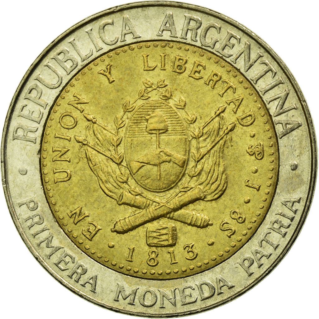 Argentina 1 Peso | National Sun Coin | KM112 | 1994 - 2016