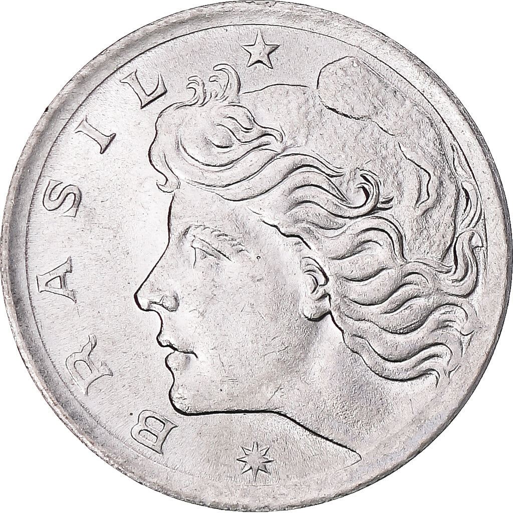 Brazil | 2 Centavos Coin | FAO | Km:586 | 1975 - 1978