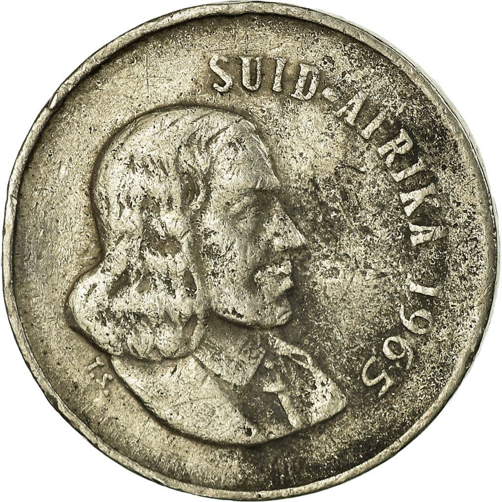 Sør-Afrika 5 Cent Mynt | Afrikaans Legende - SUID-AFRIKA | KM67.2 | 1965 - 1969