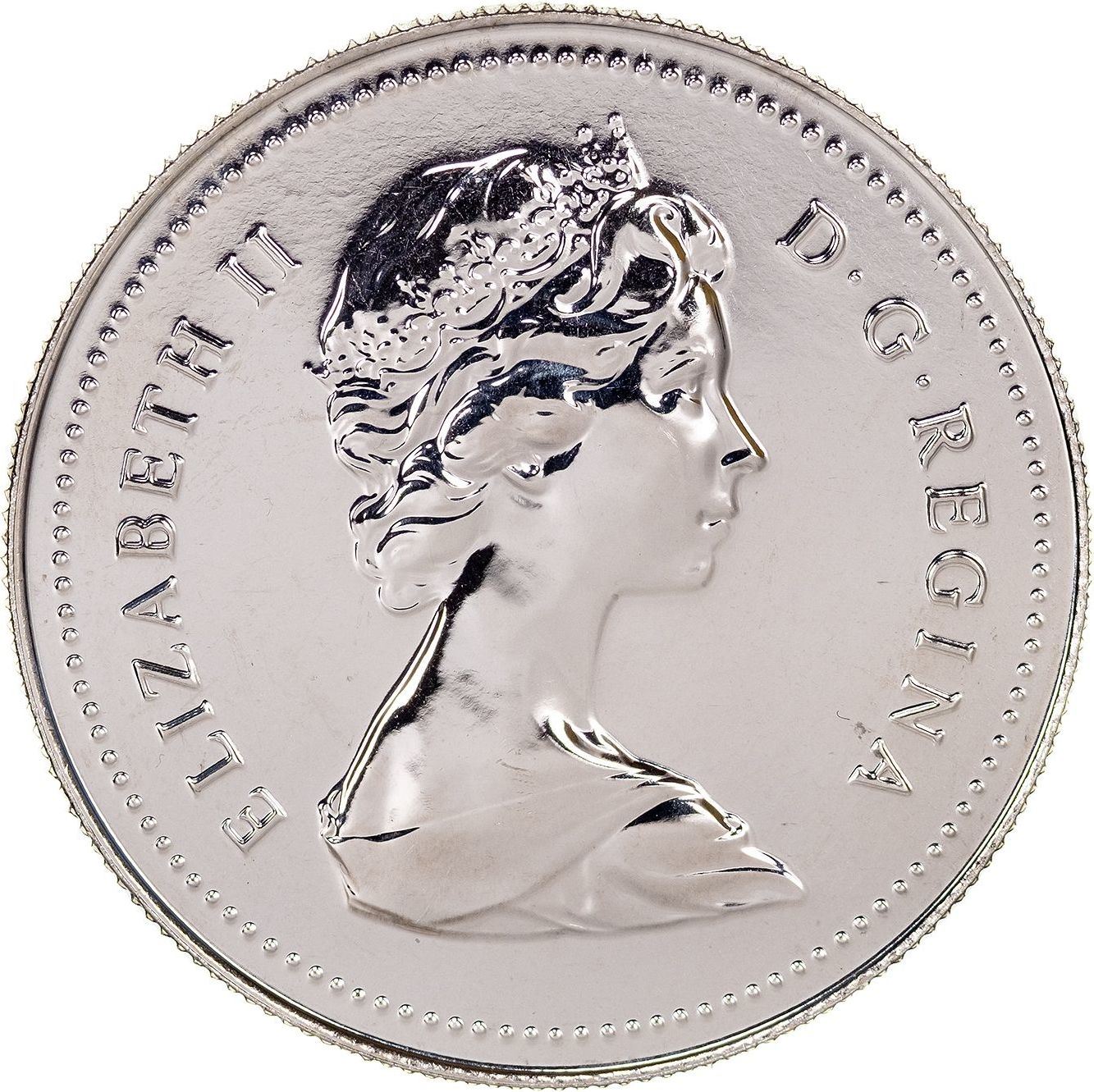 Canada | 1 Dollar Coin | Nickel | 2nd portrait | KM:120 | 1978-1987
