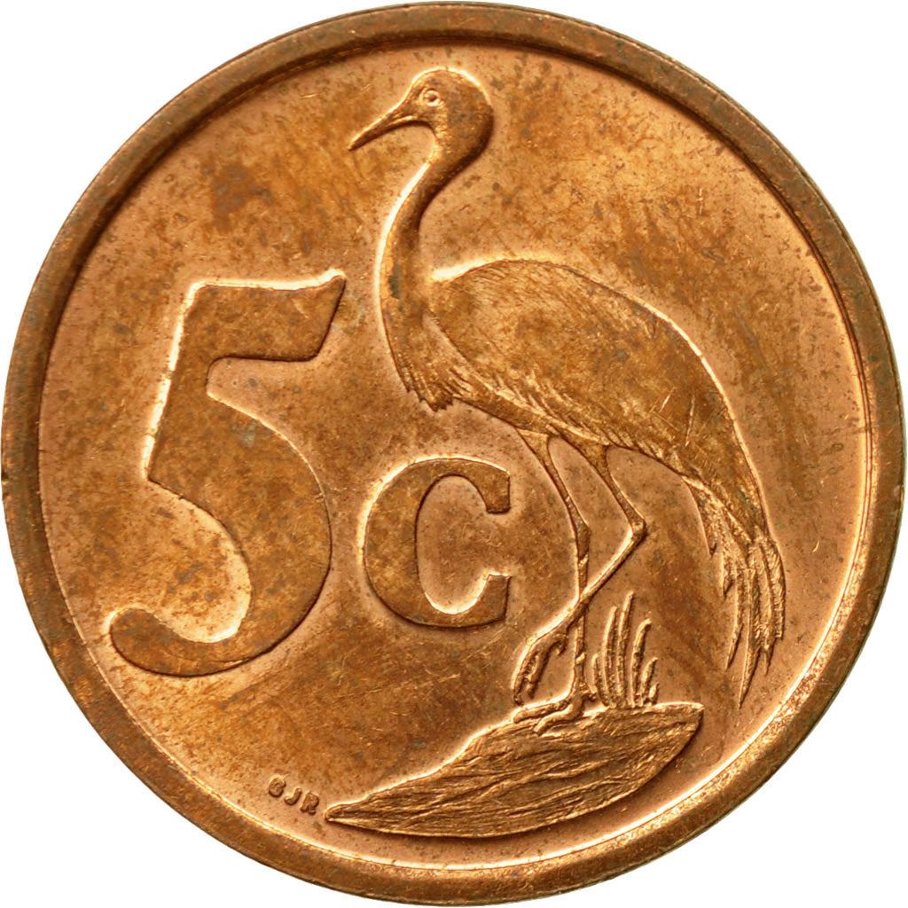 Sør-Afrika 5 Cent Swati-legende - Ningizimu Afrika Mynt KM268 2002