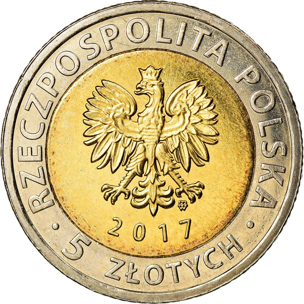 Poland | 5 Zlotys Coin | Industrial District | Y:976 | 2017