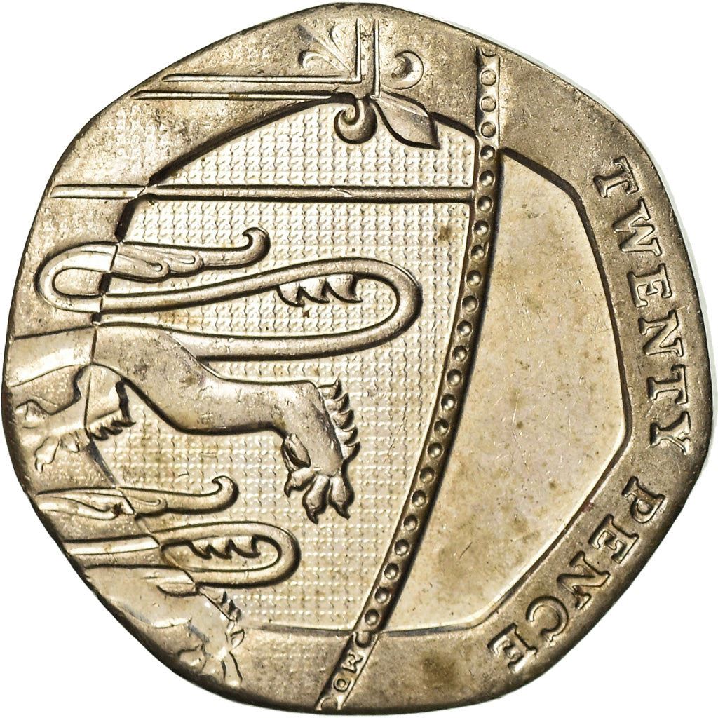 United Kingdom | 20 Pence Coin | Elizabeth II | Km:1111 | 2008 - 2015