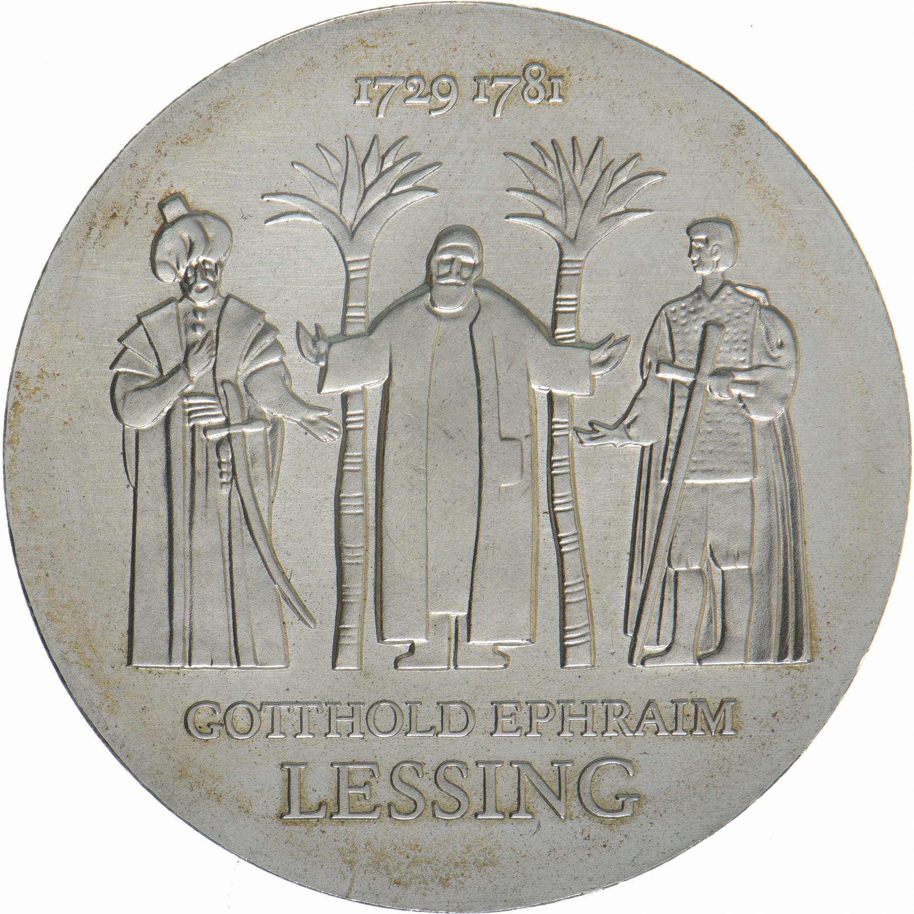 German Democratic Republic | 20 Mark Coin | G. E. Lessing | KM:74 | 1979