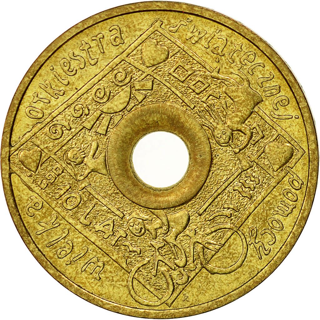 Poland | 2 Zlotys Coin | Great Orchestra | Y:446 | 2003