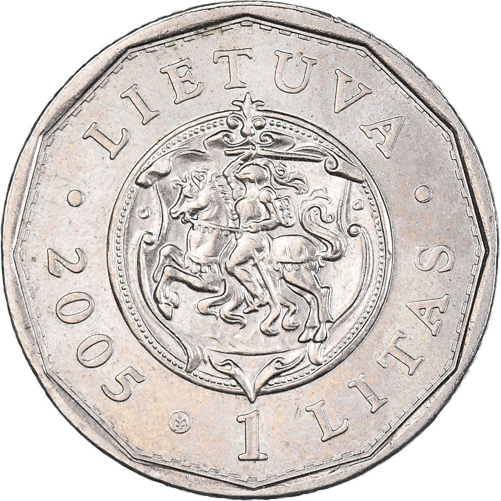 लिथुआनिया | 1 लिटास सिक्का | रॉयल पैलेस | KM:142 | 2005