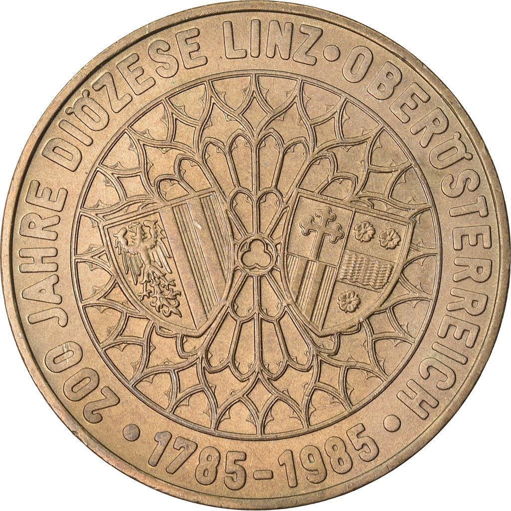 Austria | 20 Schilling Coin | Diocese Linz | Km:2970 | 1985 - 1993