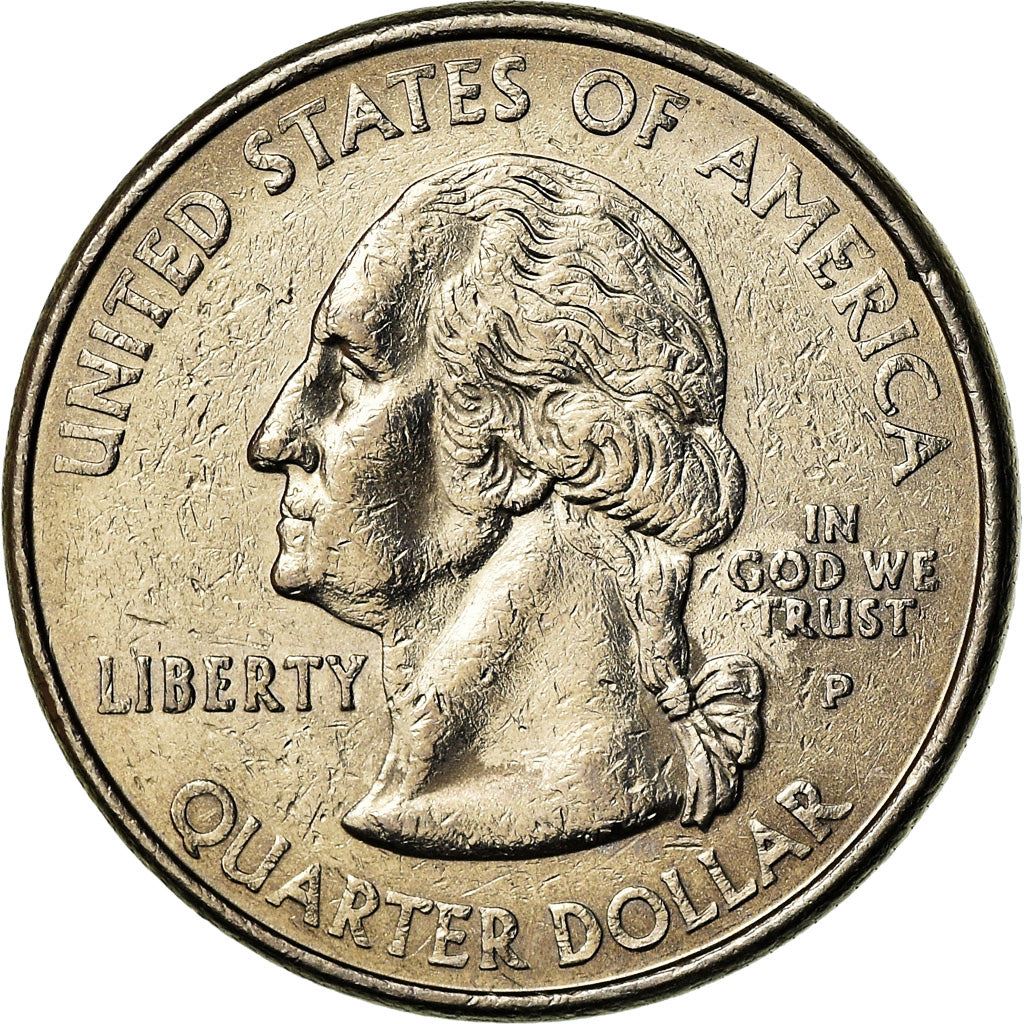 United States | 1/4 Dollar Coin | Rhode Island | Km:320 | 2001