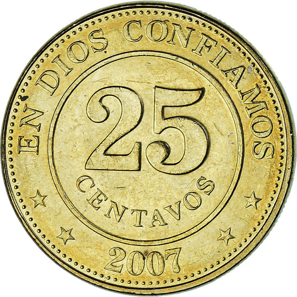 Nicaragua Coin Nicaraguan 25 Centavos Coin | KM104 | 2007 - 2014