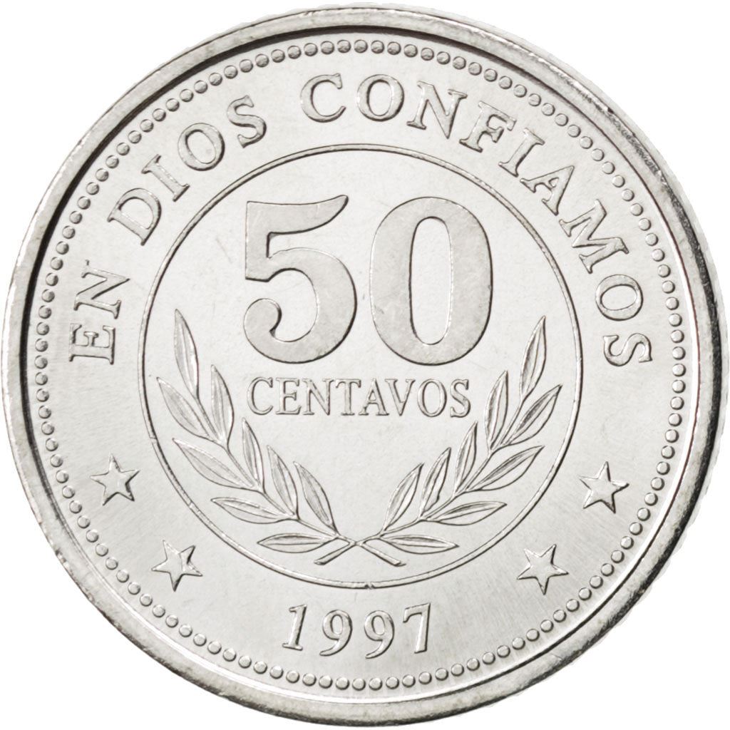Nicaragua Coin Nicaraguan 50 Centavos Coin | KM88 | 1997