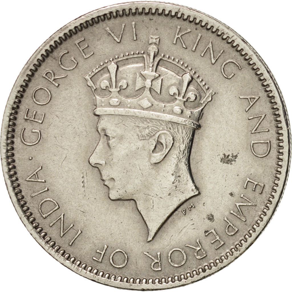 Hong Kong | 10 Cents Coin | George VI | Km:21 | 1937