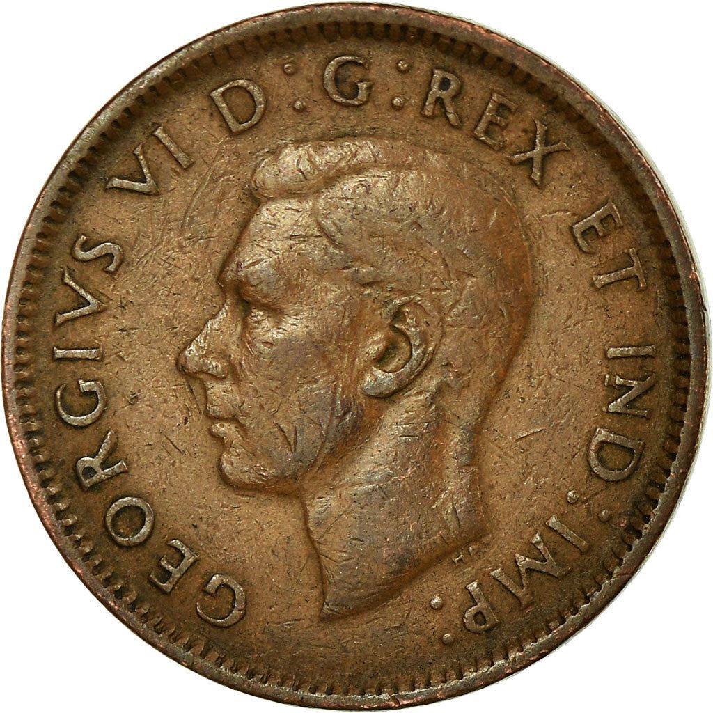Canada | 1 Cent Coin | Bronze | KM:32 | 1937-1947