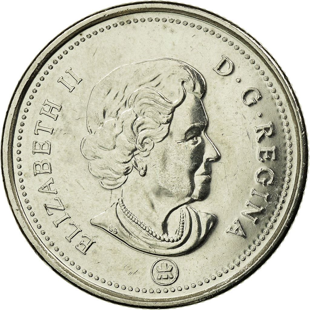 Canada | 25 Cents Coin | Nickel plated steel | KM:493 | 2003-2022