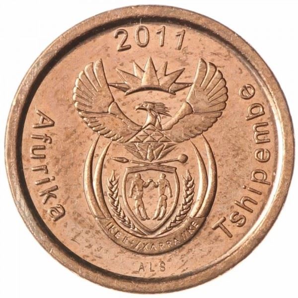 Sydafrika 5 Cent Venda Legend - Afurika Tshipembe Mynt KM500 2011