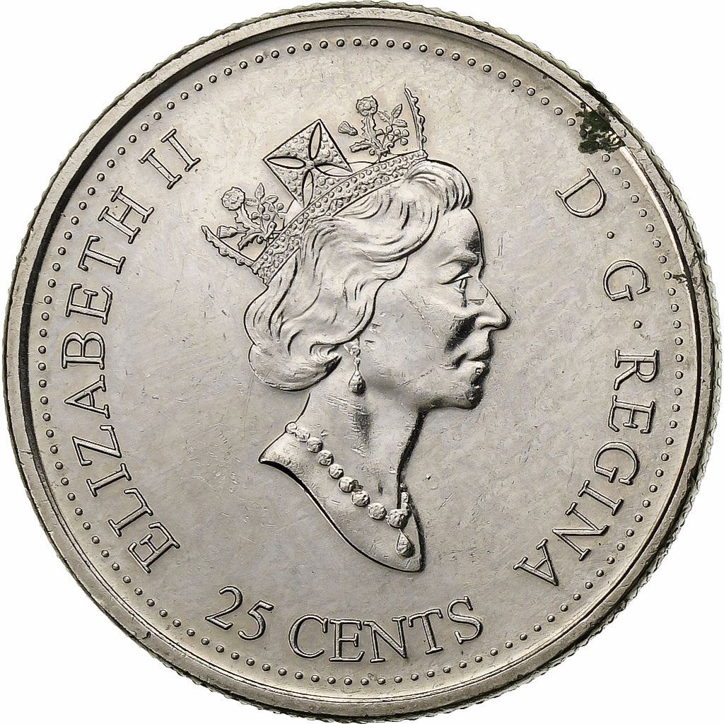 Canada | 25 Cents Coin | Creativity | Nickel | KM:379 | 2000