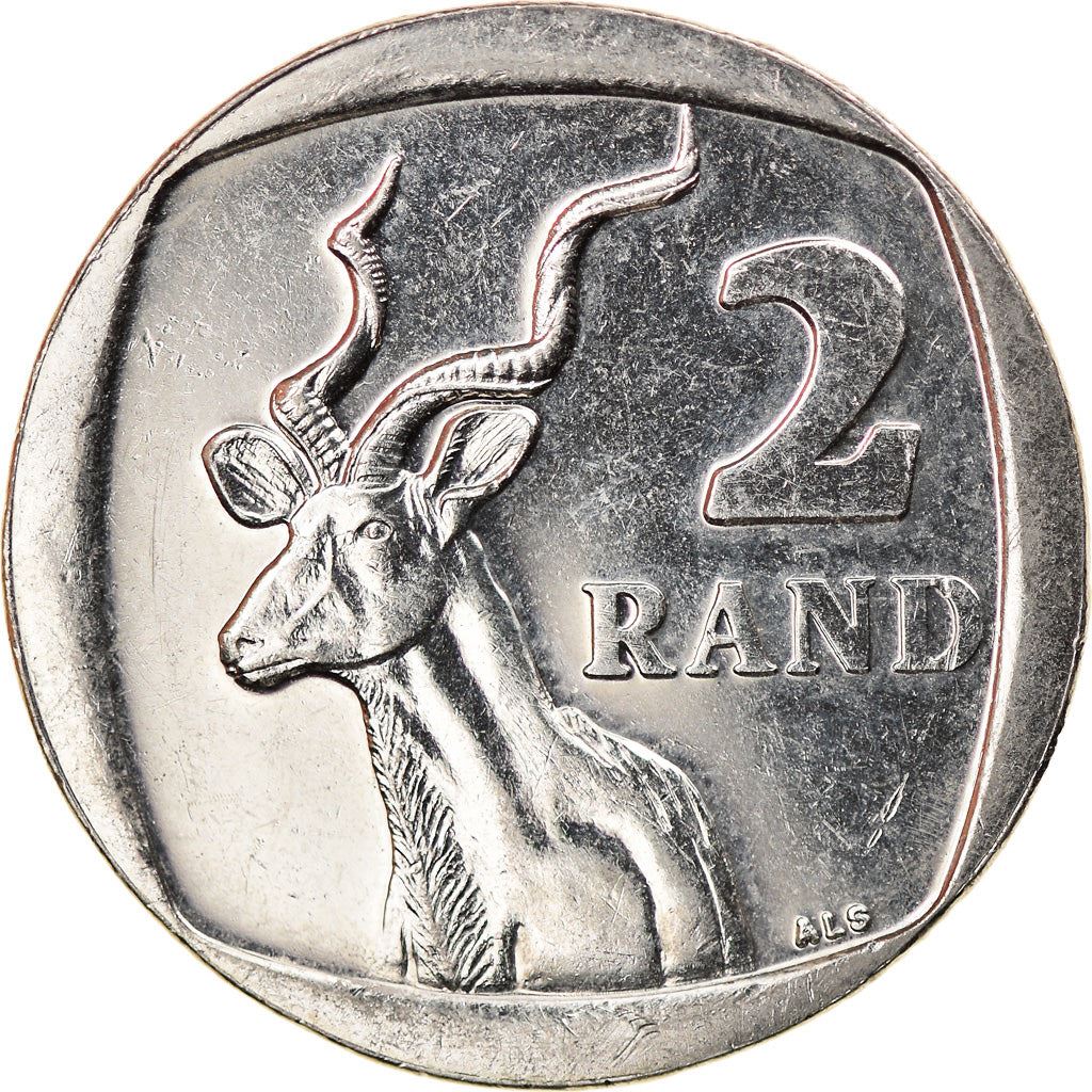 South Africa 2 Rand Coin | Ningizimu Afrika - Afurika Tshipembe | KM296 | 2005 - 2017