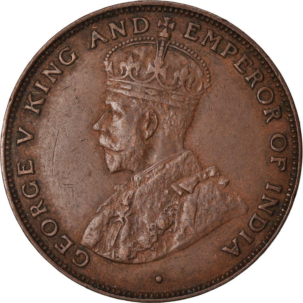 Hong Kong | 1 Cent Coin | George V | Km:16 | 1919 - 1926