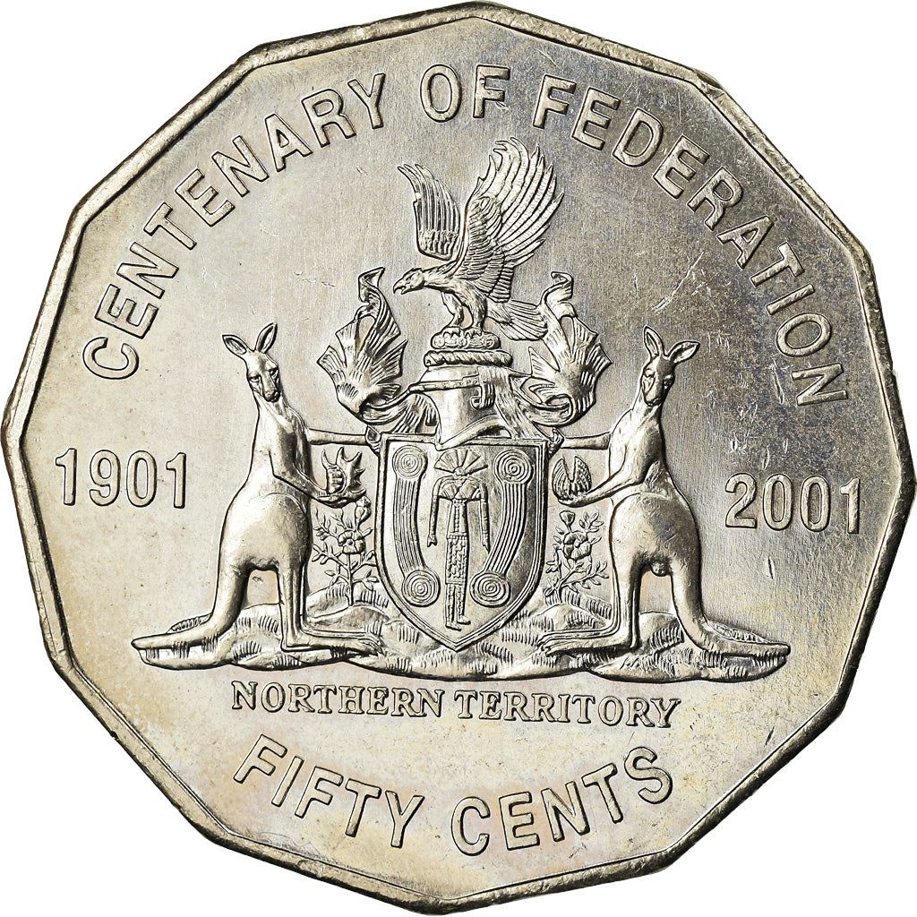 Australia | 50 Cents Coin | Northern Territory | Km:559 | 2001