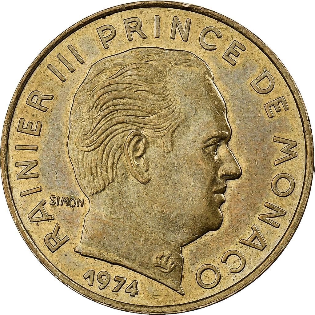 Monaco | 20 Centimes Coin | Rainier III | Km:143 | 1962 - 1995