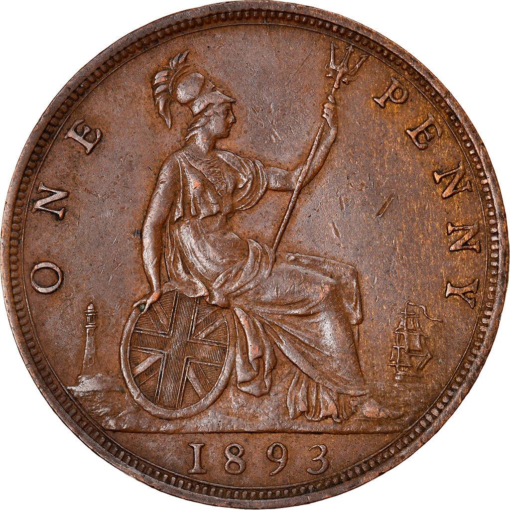 United Kingdom | 1 Penny Coin | Victoria | KM:755 | 1874 - 1894