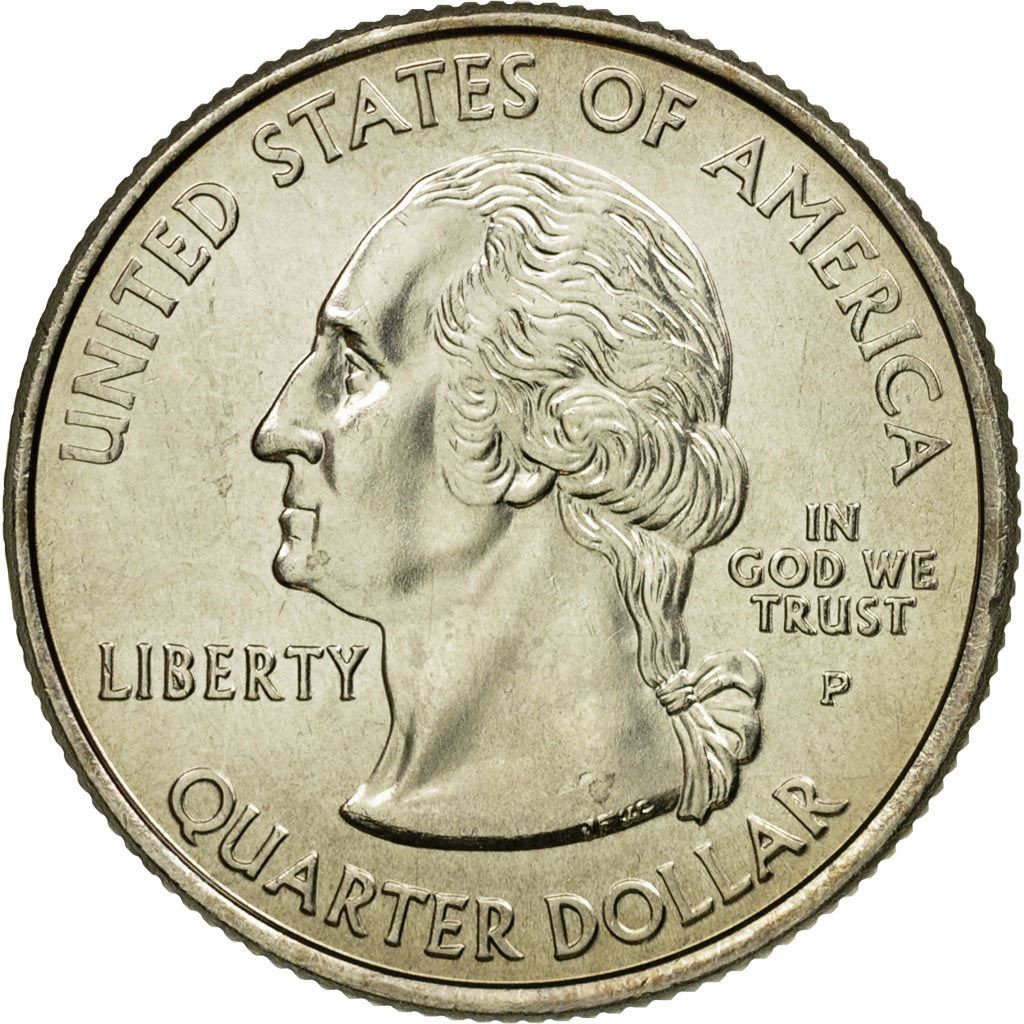 United States | 1/4 Dollar Coin | Utah | Km:400 | 2007