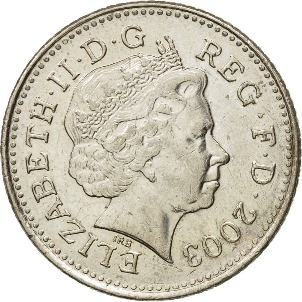 United Kingdom | 10 Pence Coin | Elizabeth II | Km:989 | 1998 - 2008