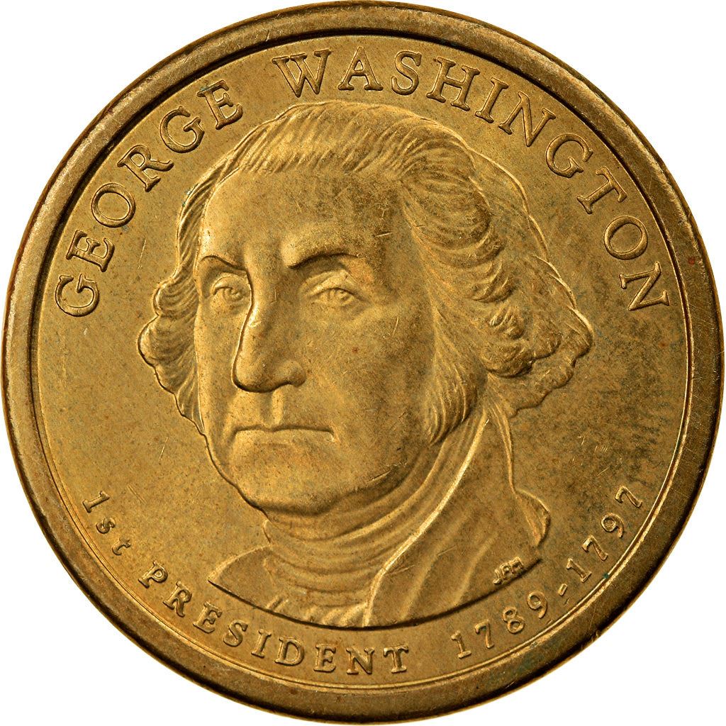 United States | 1 Dollar Coin | George Washington | Km:401 | 2007