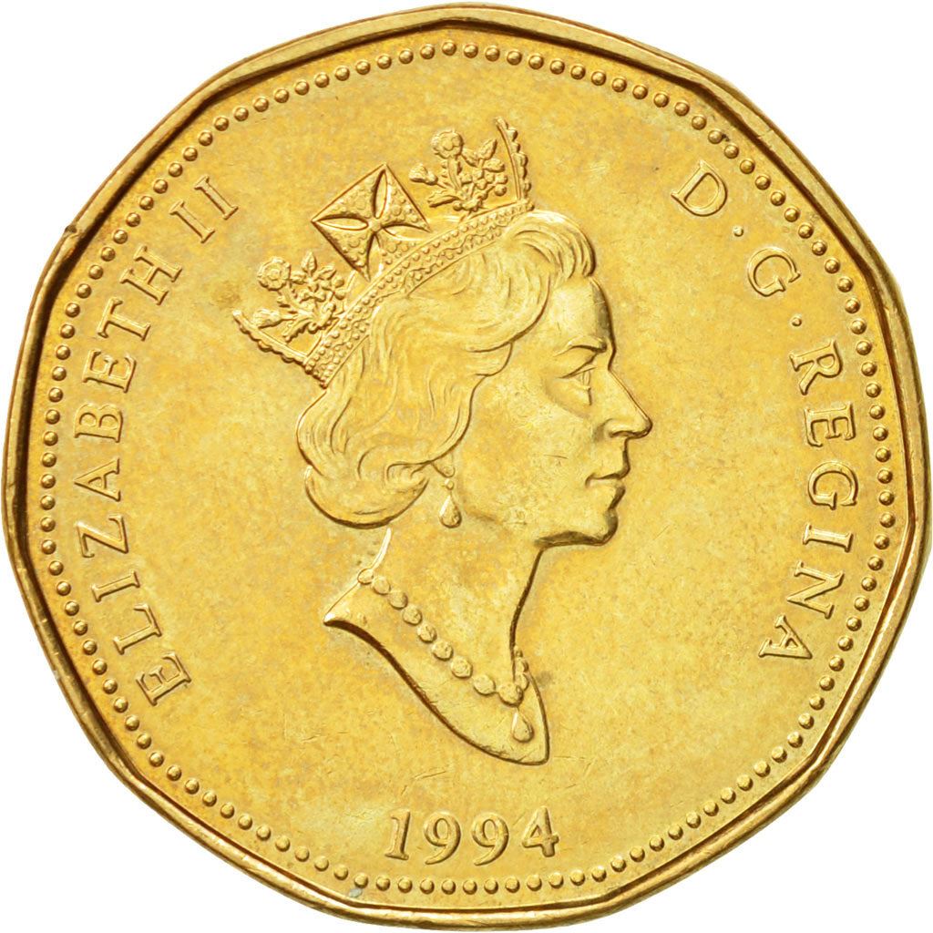Canada | 1 Dollar Coin | War Memorial | Bronze plated nickel | KM:248 | 1994