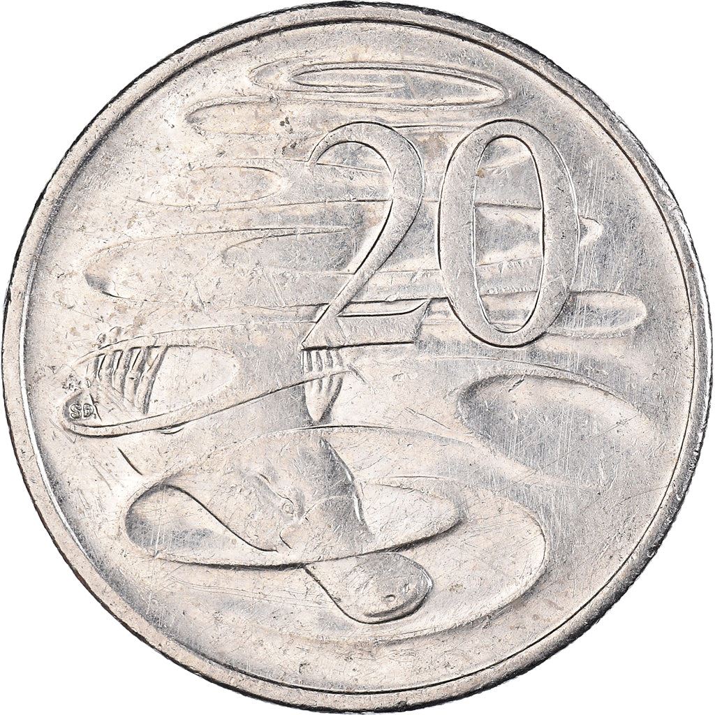 Australia | 20 Cents Coin | Platypus | Km:403 | 1999 - 2019