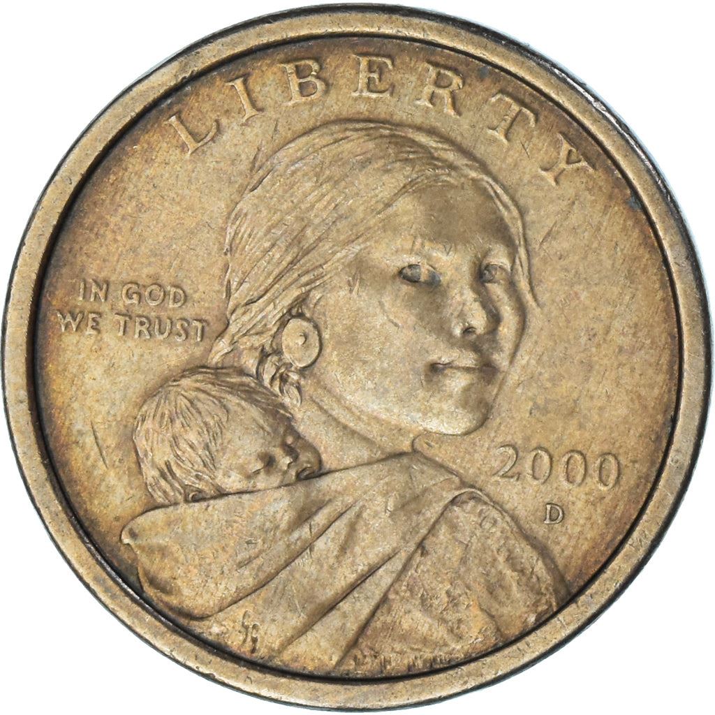 United States | 1 Dollar Coin | Sacagawea | Km:310 | 2000 - 2008