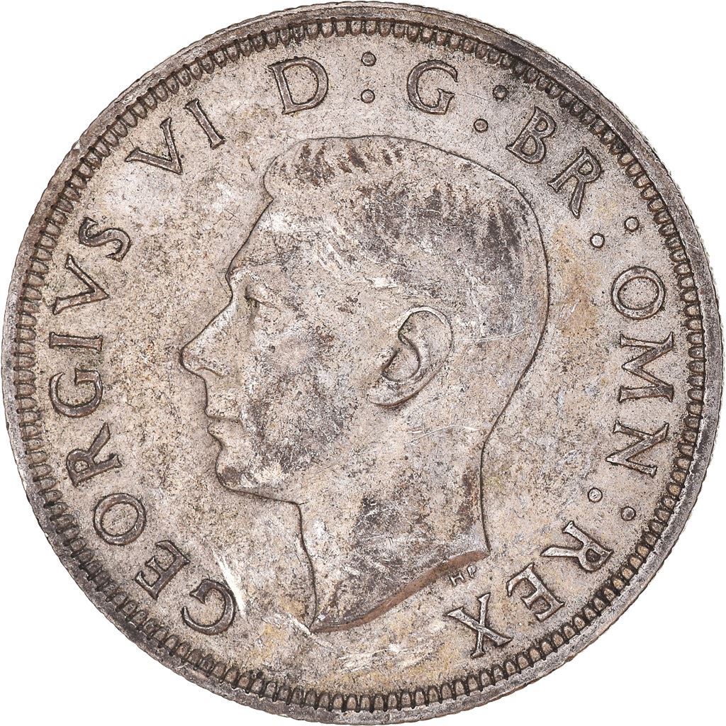 United Kingdom | 1/2 Crown Coin | George VI | KM:856 | 1937 - 1946