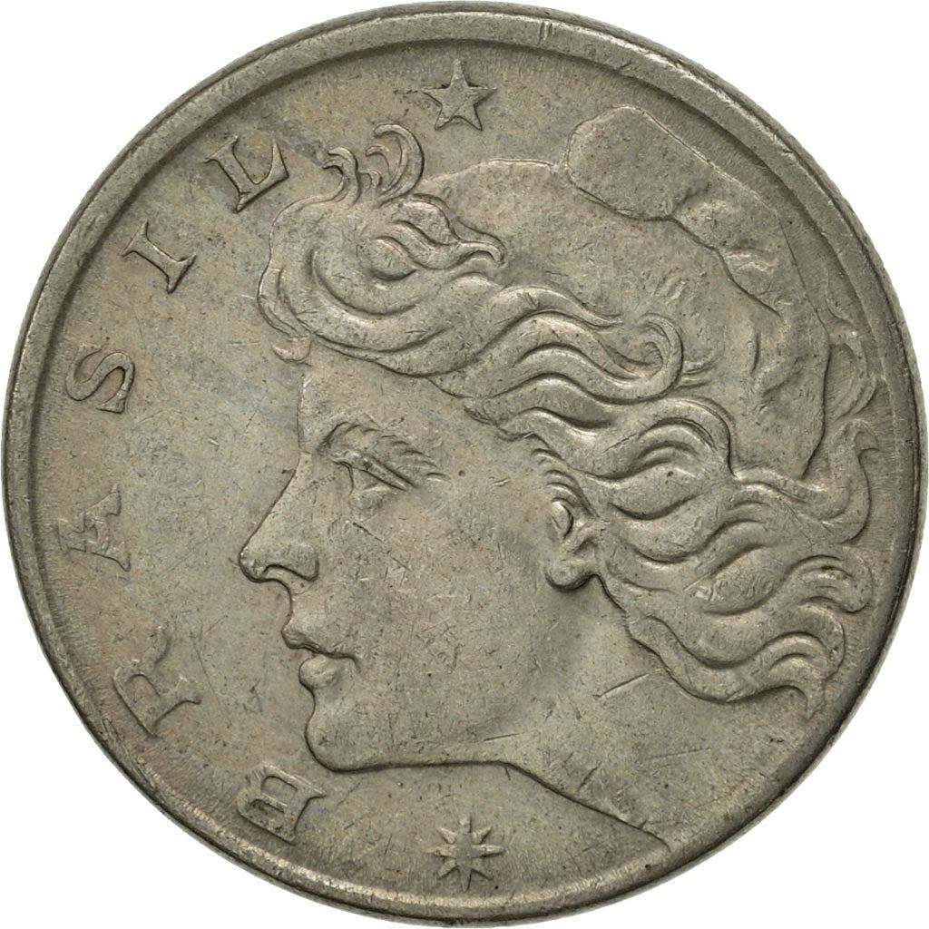 Brazil | 10 Centavos Coin | Effigy | Km:578 | 1967 - 1970