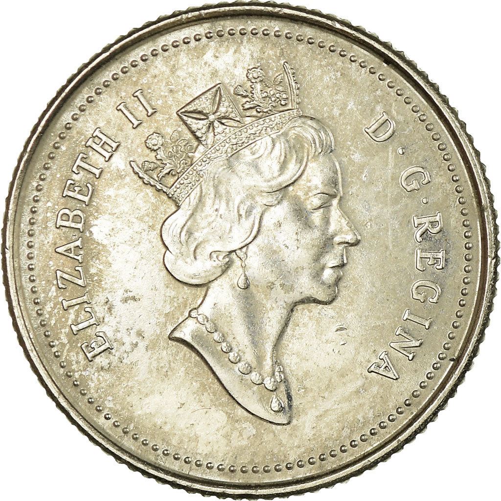 Canada | 10 Cents Coin | Nickel | Confederation | KM:206 | 1992
