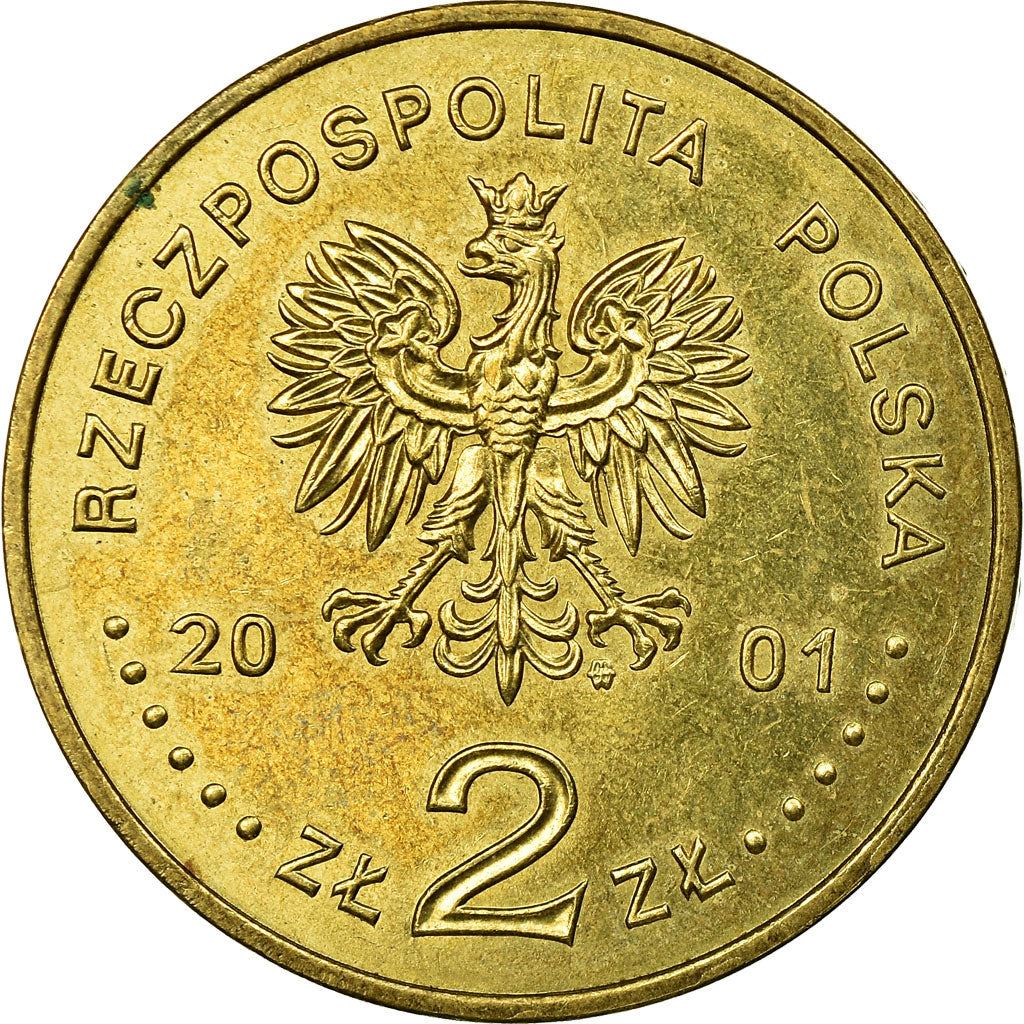 Poland | 2 Zlotys Coin | Cardinal Stefan Wyszyński | Y:418 | 2001