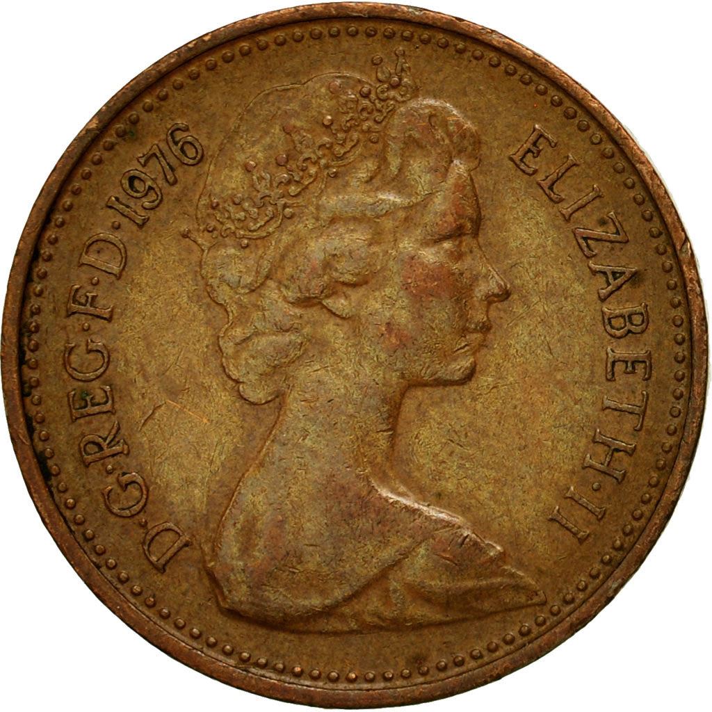 United Kingdom | 1 New Penny Coin | Elizabeth II | Km:915 | 1971 - 1981