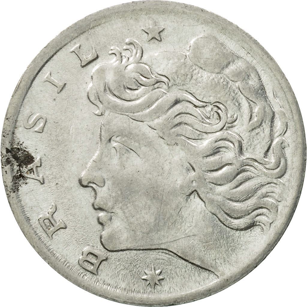 Brazil | 5 Centavos Coin | Effigie | Km:577.1 | 1969 - 1975