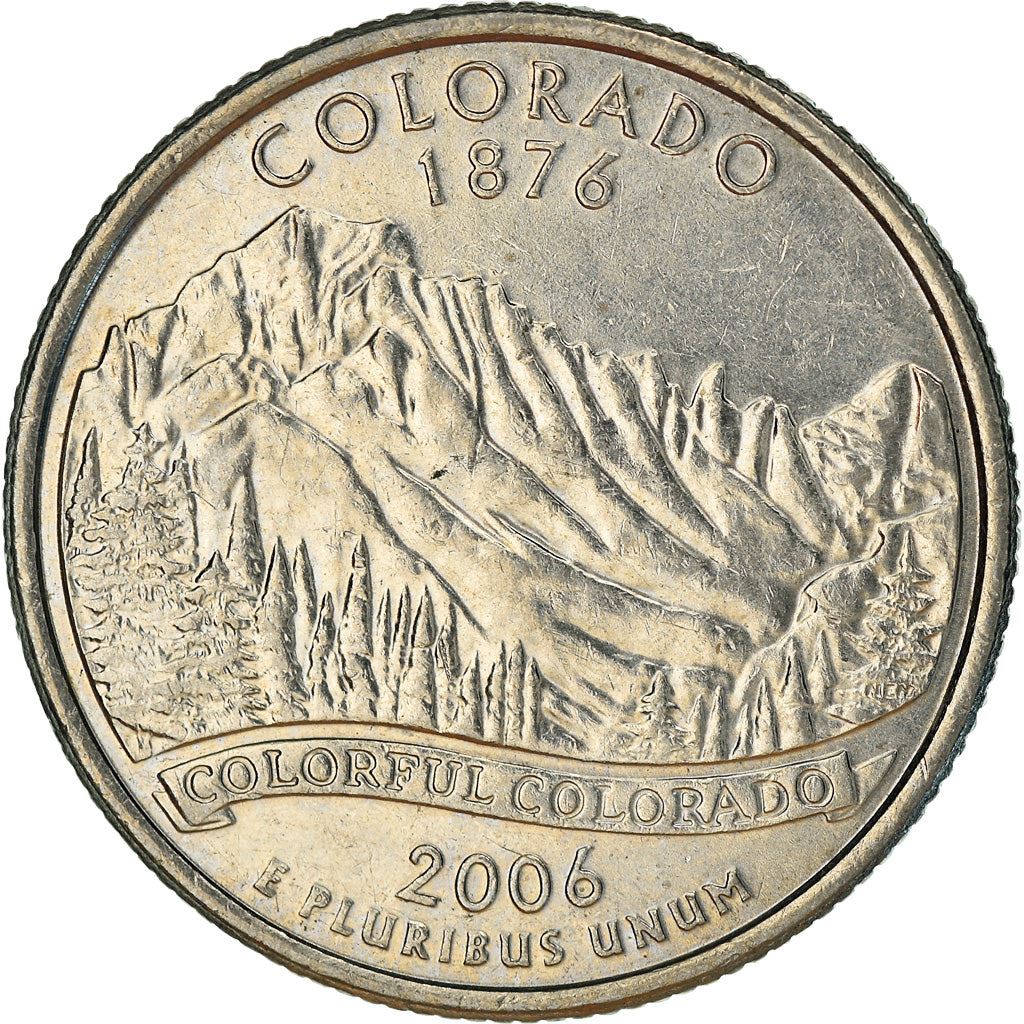 United States | 1/4 Dollar Coin | Colorado | Km:384 | 2006