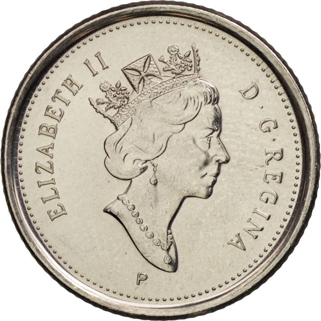Canadá | Moeda de 10 Cêntimos | o Bluenose | Km:183B | 1999 - 2003